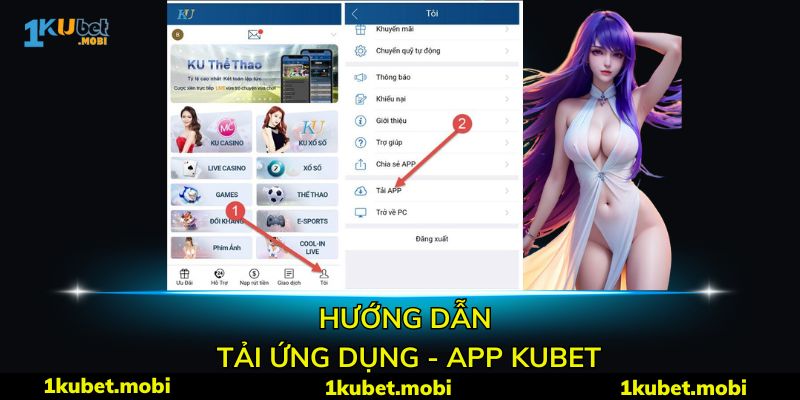 Cách để cài đặt ứng dụng kubet trên điện thoại dùng IOS